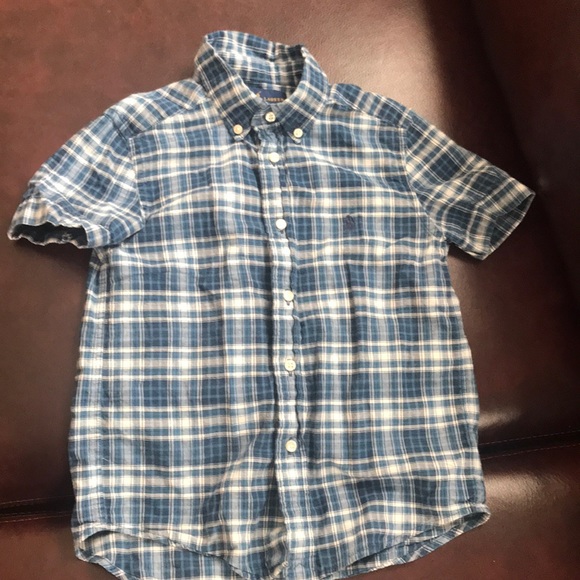 4 pk boys button down shirts. Size 5 lil boys - Picture 5 of 5